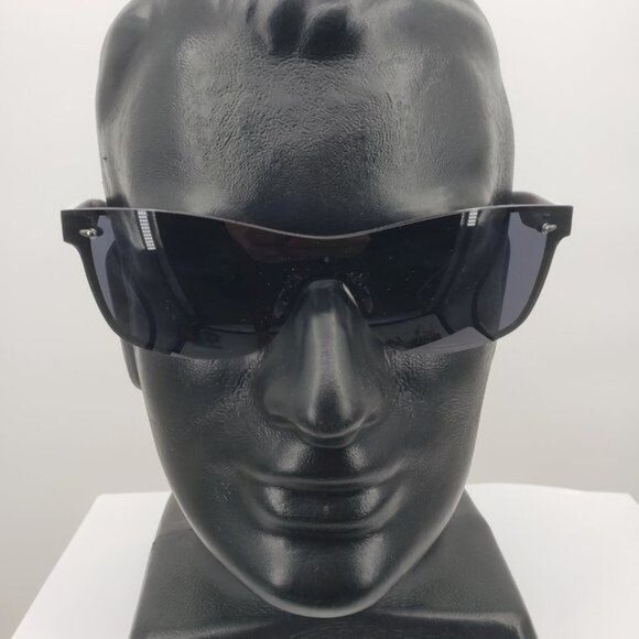 UVEX Sport Polarized Sunglasses Oversize 22 White Frame Smoke Lens NWT main image 4